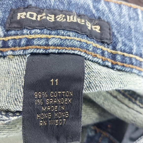 Rocawear Y2K 90's Denim Capri Size 11 - Picture 14 of 14